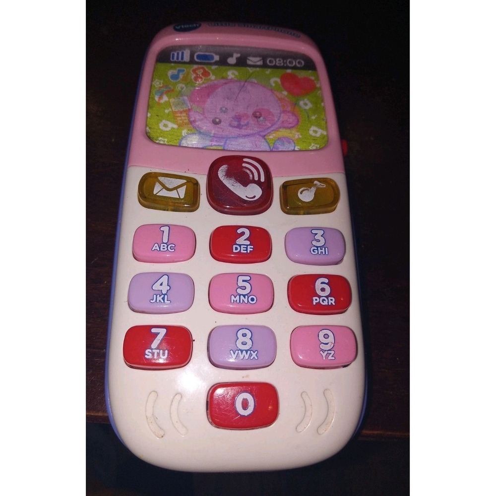 VTech Little Smart Phone‎ Pink Kids Learning Play Toy